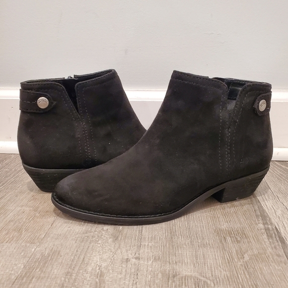 NEW Zodiac Madison Black Ankle Boot - Picture 2 of 8